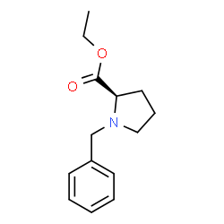 ChemSpider 2D Image | Ethyl 1-benzyl-D-prolinate | C14H19NO2