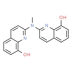 ChemSpider 2D Image | 2,2'-(Methylimino)diquinolin-8-ol | C19H15N3O2