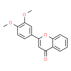 ChemSpider 2D Image | 3',4'-DMF | C17H14O4