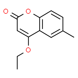 ChemSpider 2D Image | 4-Ethoxy-6-methyl-2H-chromen-2-one | C12H12O3