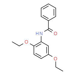 ChemSpider 2D Image | 2',5'-DIETHOXYBENZANILIDE | C17H19NO3