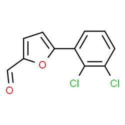 ChemSpider 2D Image | 5-(2,3-Dichlorophenyl)-2-furaldehyde | C11H6Cl2O2