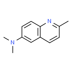 ChemSpider 2D Image | 6-DIMETHYLAMINOQUINALDINE | C12H14N2