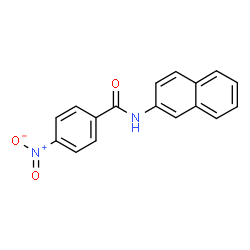 ChemSpider 2D Image | N-(2-Naphthyl)-4-nitrobenzamide | C17H12N2O3