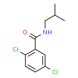 ChemSpider 2D Image | 2,5-Dichloro-N-isobutylbenzamide | C11H13Cl2NO