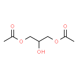 ChemSpider 2D Image | 1,3-DIACETIN | C7H12O5