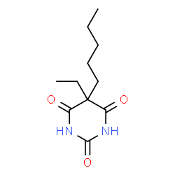 ChemSpider 2D Image | Amylbarbital | C11H18N2O3