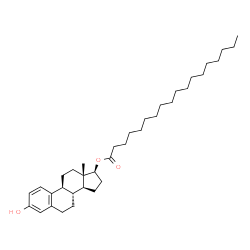 ChemSpider 2D Image | Estradiol 17-O-octadecanoate | C36H58O3