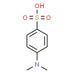 ChemSpider 2D Image | 4-(Dimethylamino)benzenesulfonic acid | C8H11NO3S