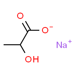 ChemSpider 2D Image | Sodium Lactate | C3H5NaO3