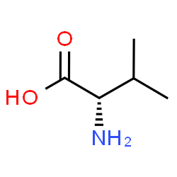 ChemSpider 2D Image | L-(+)-Valine | C5H11NO2