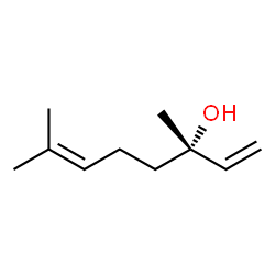 ChemSpider 2D Image | (S)-(+)-Linalool | C10H18O