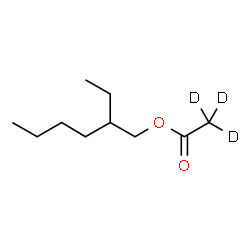 ChemSpider 2D Image | 2-Ethylhexyl (~2~H_3_)acetate | C10H17D3O2