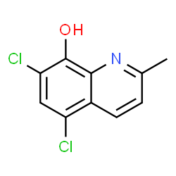 ChemSpider 2D Image | chlorquinaldol | C10H7Cl2NO