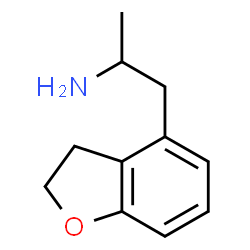 ChemSpider 2D Image | 1-(2,3-Dihydro-1-benzofuran-4-yl)-2-propanamine | C11H15NO