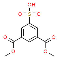 ChemSpider 2D Image | 1,3-DIMETHYL 5-SULFOISOPHTHALATE | C10H10O7S