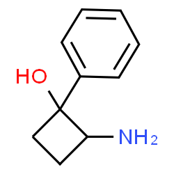 ChemSpider 2D Image | 2-Amino-1-phenylcyclobutanol | C10H13NO