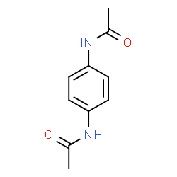 ChemSpider 2D Image | 1,4-Diacetamidobenzene | C10H12N2O2