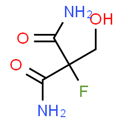 ChemSpider 2D Image | 2-Fluoro-2-(hydroxymethyl)malonamide | C4H7FN2O3