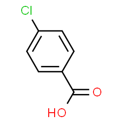 ChemSpider 2D Image | 4-Chlorobenzoic acid | C7H5ClO2
