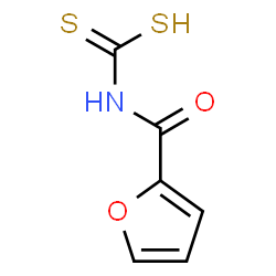 ChemSpider 2D Image | 2-Furoylcarbamodithioic acid | C6H5NO2S2