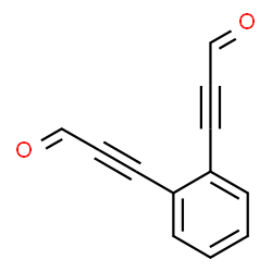 ChemSpider 2D Image | 3,3'-(1,2-Phenylene)bis(2-propynal) | C12H6O2