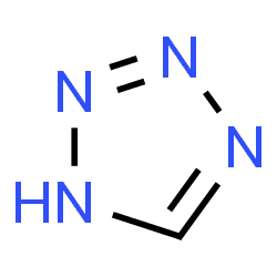 ChemSpider 2D Image | Tetrazole | CH2N4