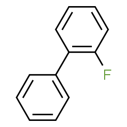 ChemSpider 2D Image | 2-Fluorobiphenyl | C12H9F