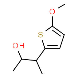 ChemSpider 2D Image | 3-(5-Methoxy-2-thienyl)-2-butanol | C9H14O2S