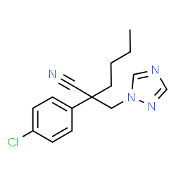 ChemSpider 2D Image | myclobutanil [ANSI] | C15H17ClN4