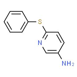 ChemSpider 2D Image | 6-(Phenylsulfanyl)-3-pyridinamine | C11H10N2S