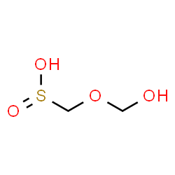 ChemSpider 2D Image | (Hydroxymethoxy)methanesulfinic acid | C2H6O4S