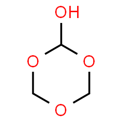 ChemSpider 2D Image | 1,3,5-Trioxan-2-ol | C3H6O4