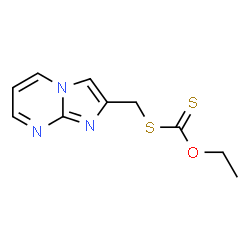 ChemSpider 2D Image | O-Ethyl S-(imidazo[1,2-a]pyrimidin-2-ylmethyl) carbonodithioate | C10H11N3OS2