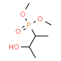 ChemSpider 2D Image | Dimethyl (3-hydroxy-2-butanyl)phosphonate | C6H15O4P