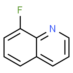 ChemSpider 2D Image | 8-Fluoroquinoline | C9H6FN