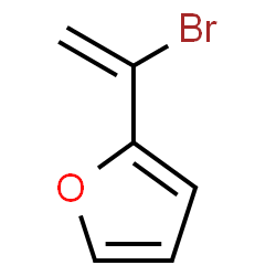 ChemSpider 2D Image | 2-(1-Bromovinyl)furan | C6H5BrO