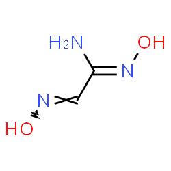 ChemSpider 2D Image | (1Z,2E)-N'-Hydroxy-2-(hydroxyimino)ethanimidamide | C2H5N3O2