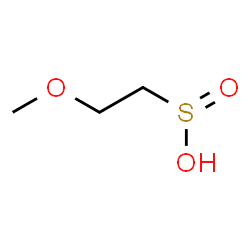 ChemSpider 2D Image | 2-Methoxyethanesulfinic acid | C3H8O3S