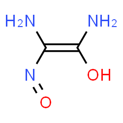 ChemSpider 2D Image | (Z)-1,2-Diamino-2-nitrosoethenol | C2H5N3O2