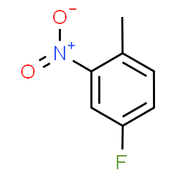 ChemSpider 2D Image | 4-Fluoro-1-methyl-2-nitrobenzene | C7H6FNO2