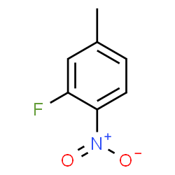 ChemSpider 2D Image | 3-Fluoro-4-nitrotoluene | C7H6FNO2