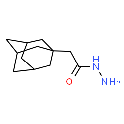 ChemSpider 2D Image | 1-ADAMANTANEACETIC HYDRAZIDE | C12H20N2O