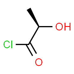 ChemSpider 2D Image | (2R)-2-Hydroxypropanoyl chloride | C3H5ClO2