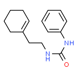 ChemSpider 2D Image | 1-[2-(1-Cyclohexen-1-yl)ethyl]-3-phenylurea | C15H20N2O