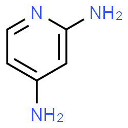 ChemSpider 2D Image | 2,4-Diaminopyridine | C5H7N3