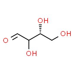 ChemSpider 2D Image | (3R)-2,3,4-Trihydroxybutanal | C4H8O4