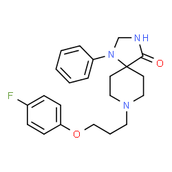 ChemSpider 2D Image | Spiramide | C22H26FN3O2