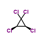 InChI=1/C3H2Cl4/c4-1-2(5)3(1,6)7/h1-2H/t1-,2+