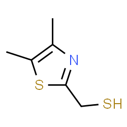 ChemSpider 2D Image | (4,5-Dimethyl-1,3-thiazol-2-yl)methanethiol | C6H9NS2